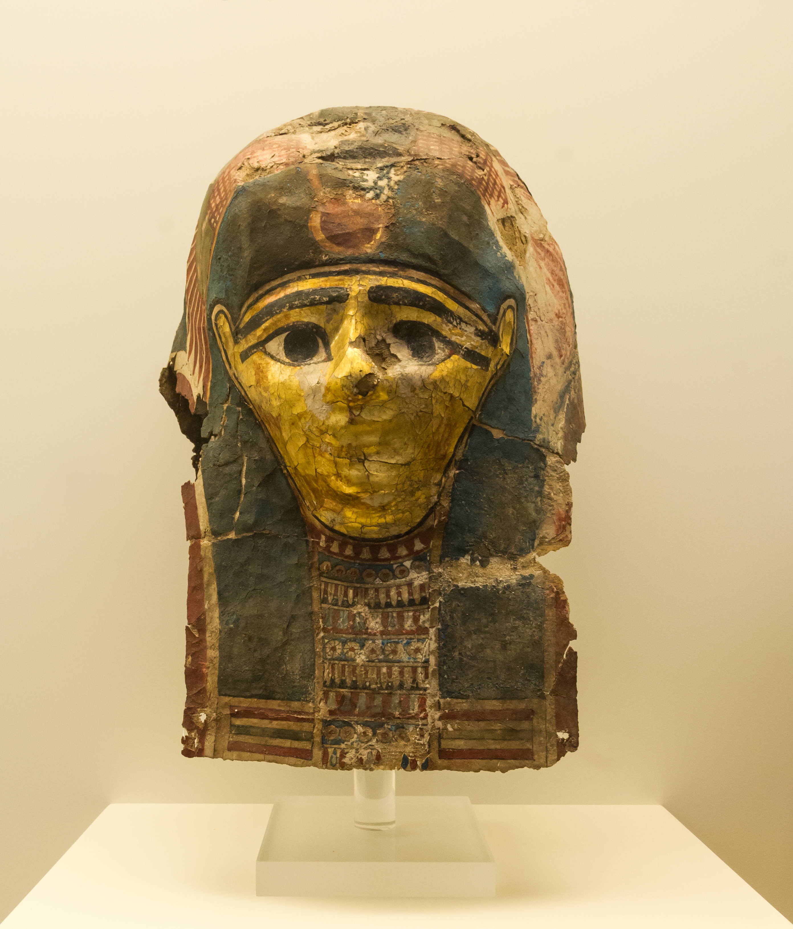 Ancient Egyptian Funerary Mask — NAMA 8234a