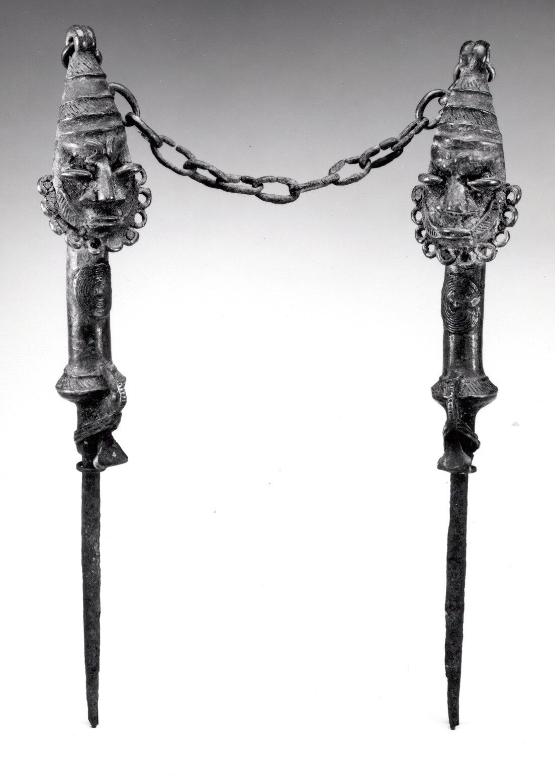 Staffs: Couple (Edan Ogboni)