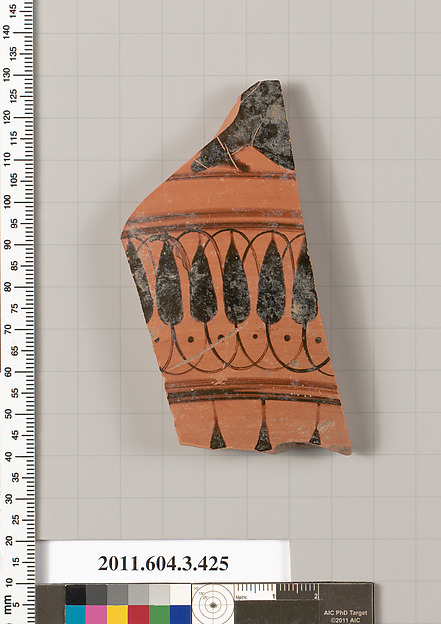 Terracotta fragment of a neck-amphora (jar)